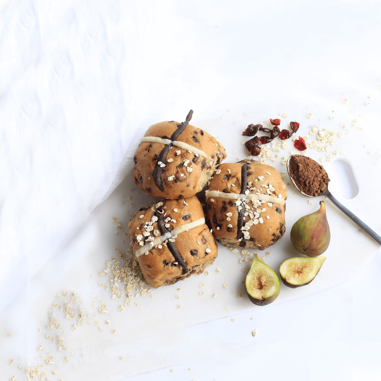 Recipe: Healthy Hot Cross Buns With Rolled Oats